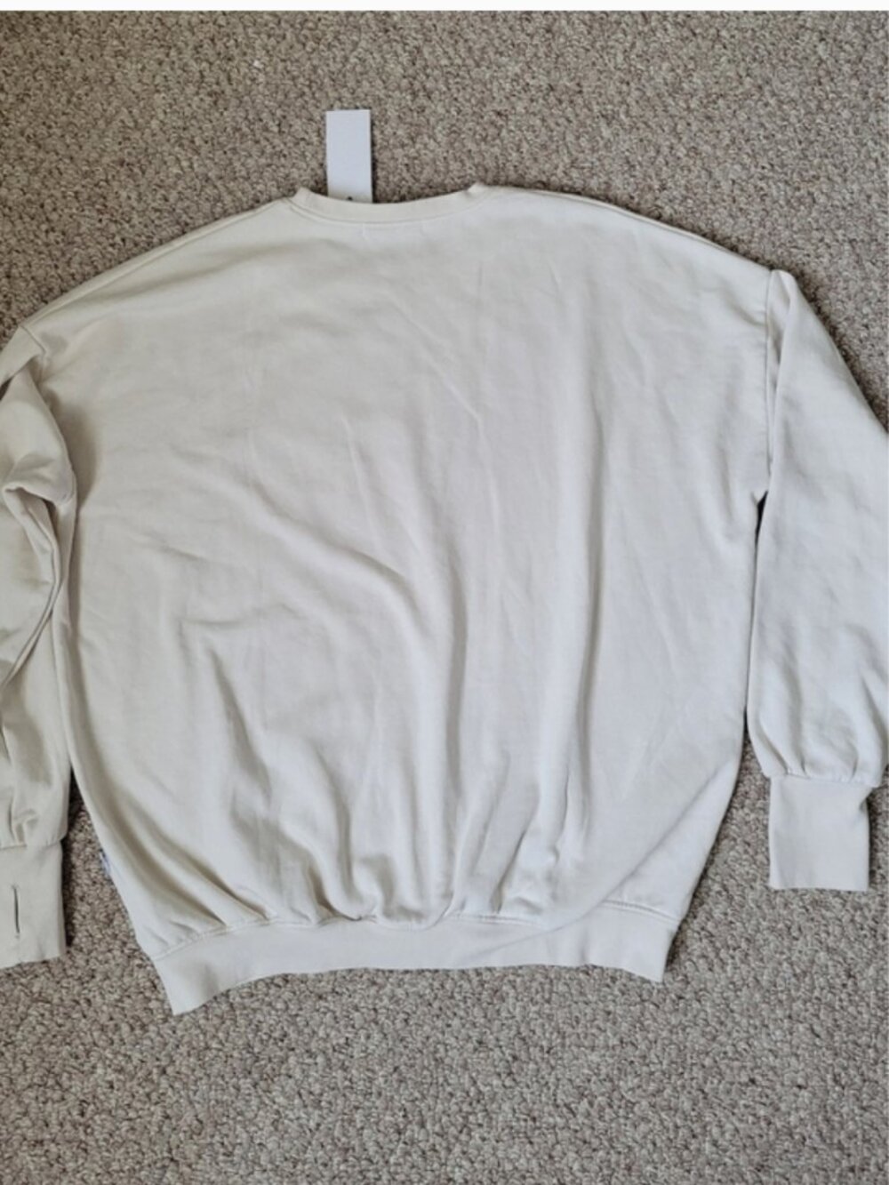 Anthropologie NWT The Laundry Room Sweatshirt Oversized size M - Picture 3 of 7
